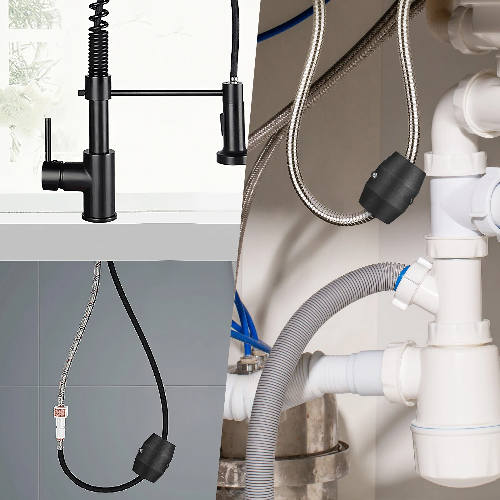 Trọng Lượng Vòi Bồn Rửa Chén Bóng Kéo Ra Xuống Thay Thế Một Phần Áo Phòng Tắm Có Trọng Lượng Nặng Lưu Vực Pulldown Phun Vòi Nước Phần