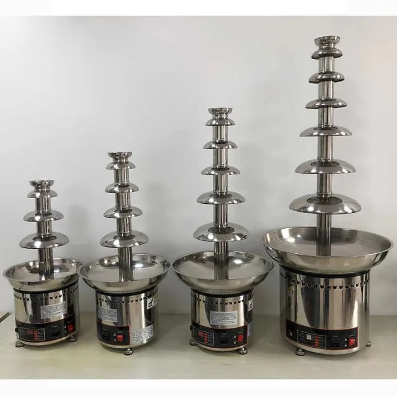 

Big Capacity 5 Layers Electric Chocolate Fountain Chocolate Waterfall Fountain Machine Chocolate Fondue Machine