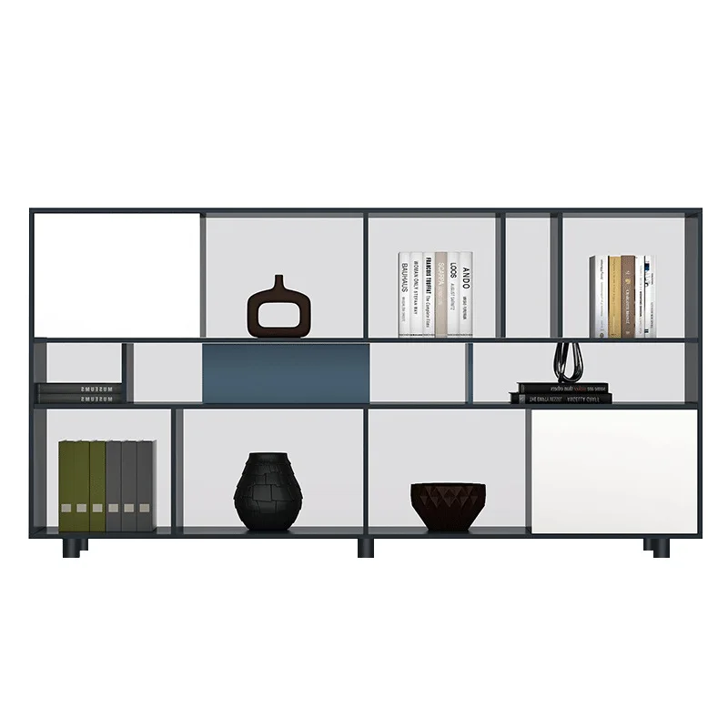 Low cabinet Floor cabinet Partition locker Wood on demand Simple modern office Printer cabinet