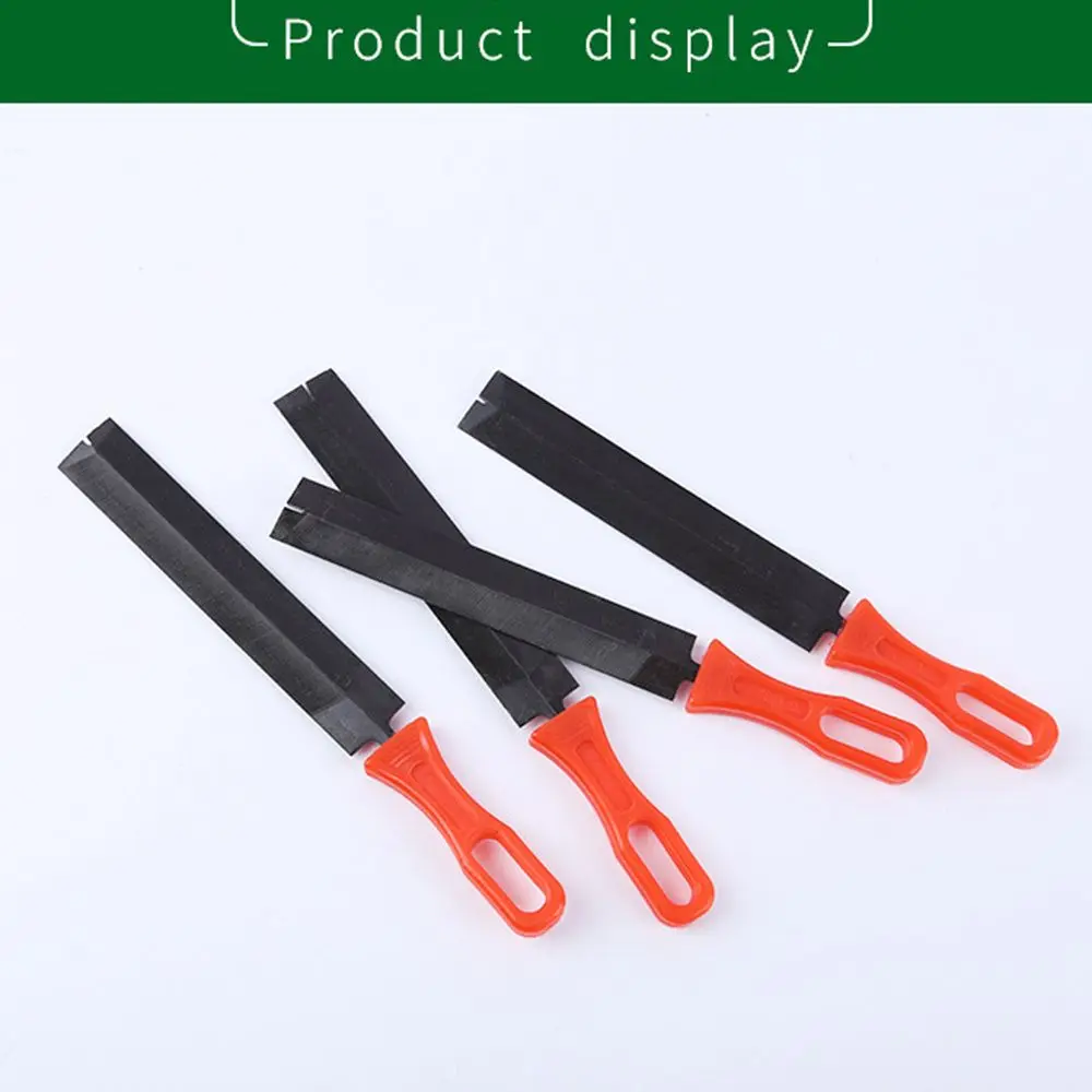 Wood Carving Hand Tools Grinding Rasp Hand Saw Diamond-Shaped Files Sharpener Sawing File