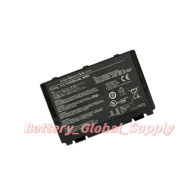 Аккумулятор для A32-F82 A32-F52 K40IN/AB K401J K50AB K50 11.4v 4400mah, новый, 1 шт.