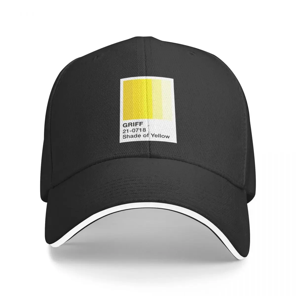 Griff - Shade of Yellow Baseball Cap Fashion Beach Snapback Cap Hat Luxury Brand Big Size Hat Women's Beach Visor Men's