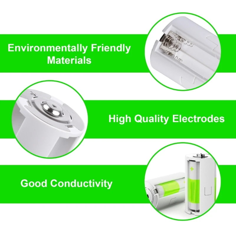 573A 1 Cái 3 AA Đến D Kích Thước Pin Dành Cho Bếp Đồ Chơi Bộ Đàm Phụ Kiện