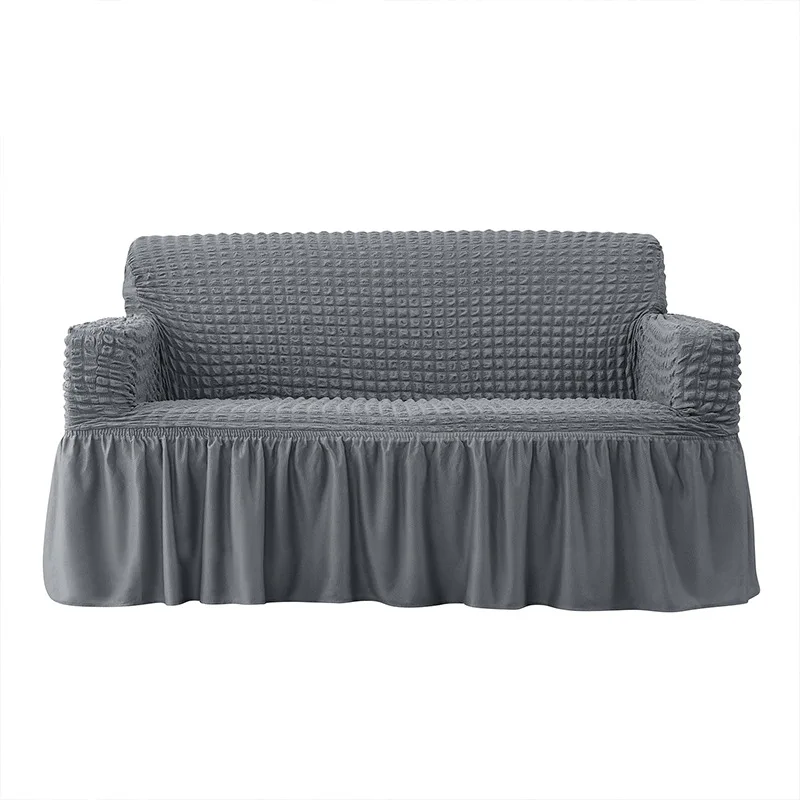 190-230Cm Elastic All-inclusive Skirt Sofa Cover, Dust Cover