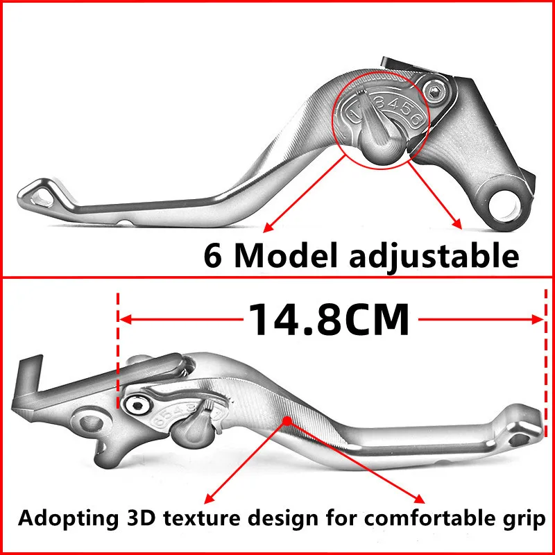 عتلات فرامل قصيرة عتلات المقبض لـ VOGE DS525X RR525 AC525 525R 500AC