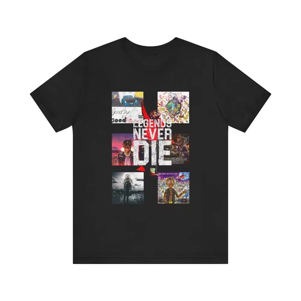 2026 New Fashion Legend Band Album Cover T-Shirt - Hip Hop Style - Fan Clothing - Couple Streetwear T-Shirt