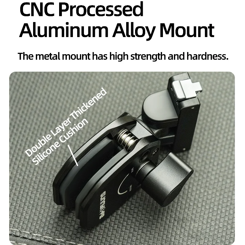 Magnetic Quick-Release Motorcycle Windshield Mount for DJI Osmo Nano/360 II/Action 6 Action Camera Accessories Clip Holder