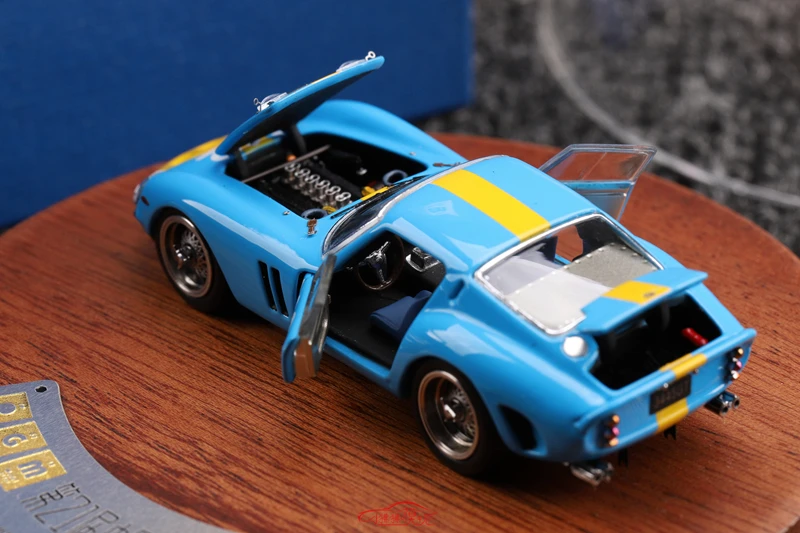 PGM 1:64 250GTO 112# Exhibition Version Simulation Limited Edition All Open Alloy Metal Static Car Model Toy Gift