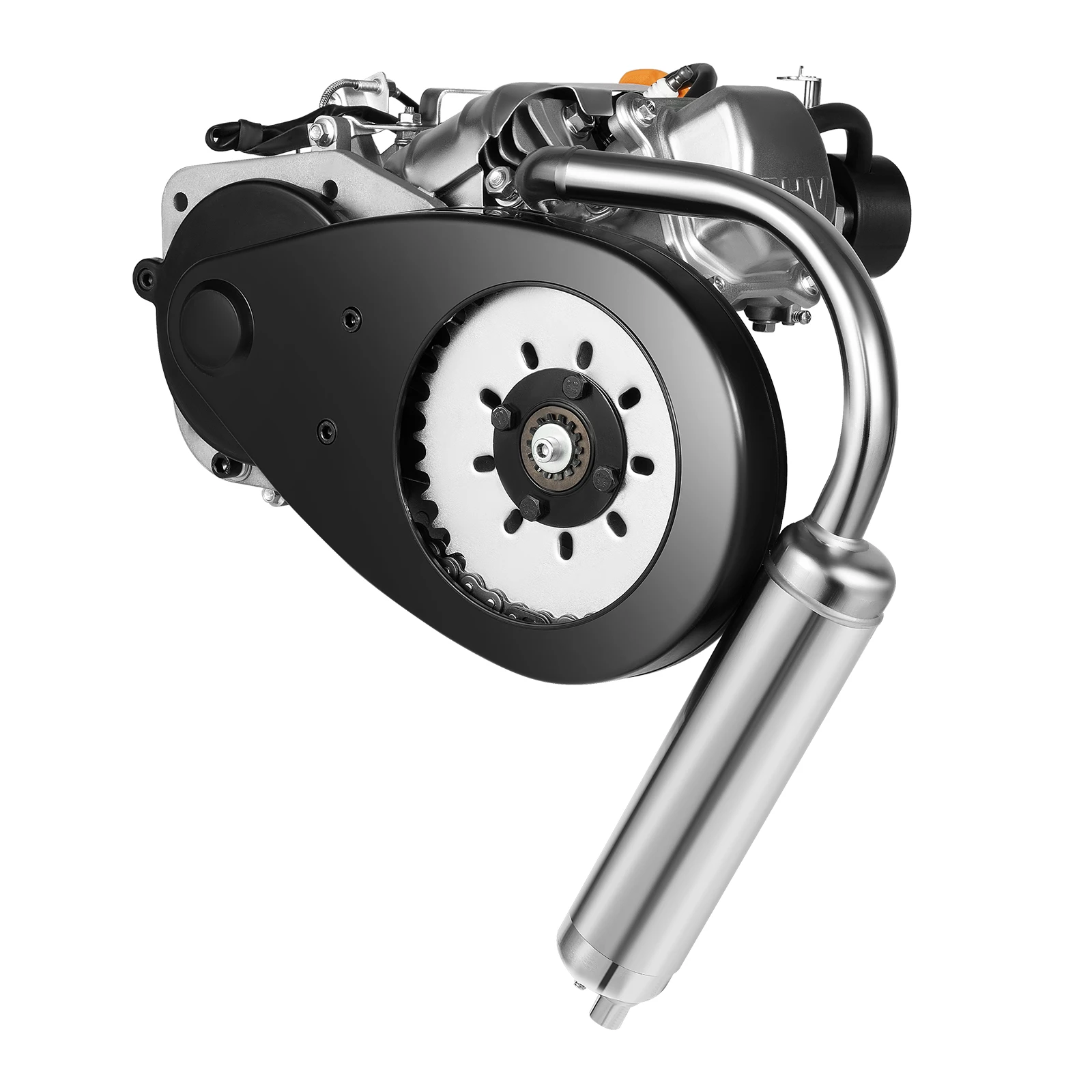 100cc 4-السكتة الدماغية محرك دراجة عدة مجموعة الغاز بمحركات دراجة نارية تعديل المحرك للدراجات الجبلية ، دراجات الطريق ، دراجات الحصى