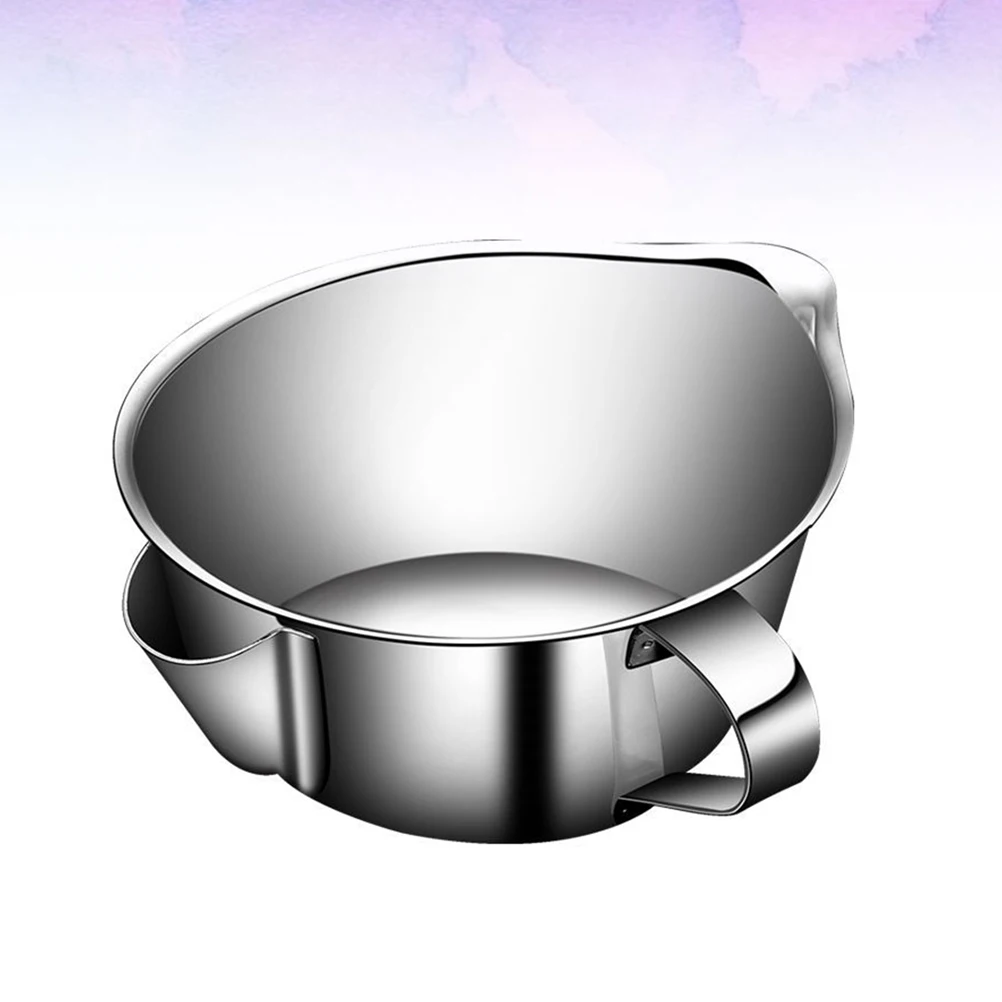 

Stainless Steel Separator 500Ml Large Grease Filter Soup Strainer Tool With Handle Heat Resistant Cooking Utensil For Oil