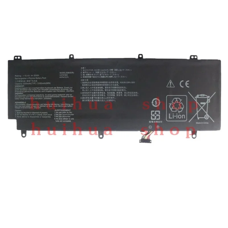C41N1805 Battery For ASUS ROG Zephyrus S GX531 GX531GM GX531GS GX531GX C41PKC5 zm