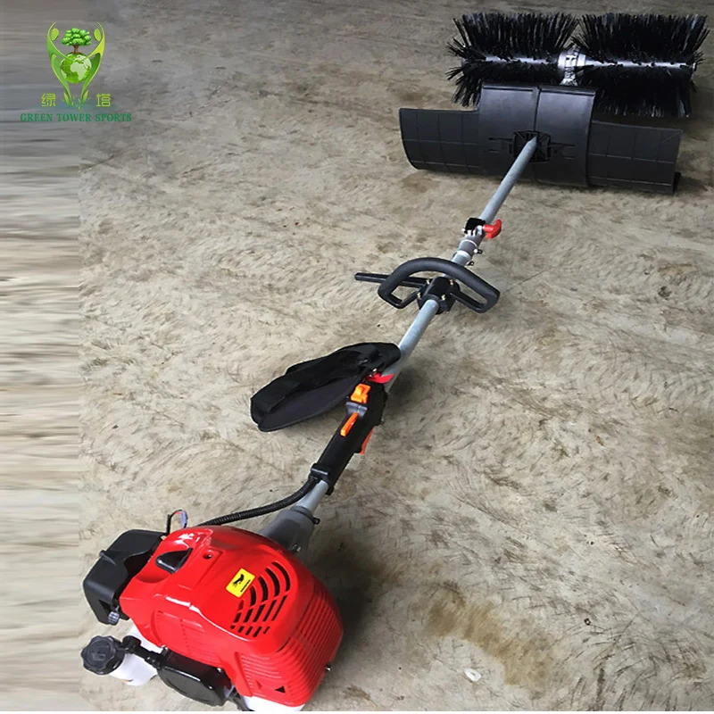 

Portable Turf Brushing Cleaning Machine 1.7HP Power Broom Sand and Rubber Brushing Filling Brush for Artificial Grass