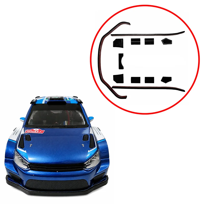 

1Set For MJX 14304 1/14 Scale RC Car Body Armor Shell Guard Protector Upgrade OP Accessory Replacement Modification Kit
