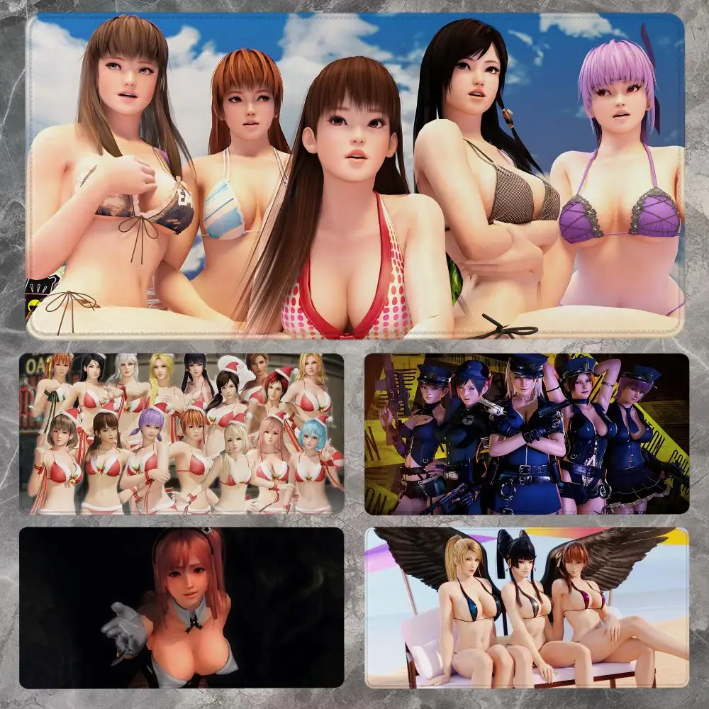 

Big D-Dead Or Alive Mouse Pad 90x40CM Non-slip Gaming Mousepad Gamer E-Sports Mouse Mat Game Mechanical Keyboard XXL Desk Mat