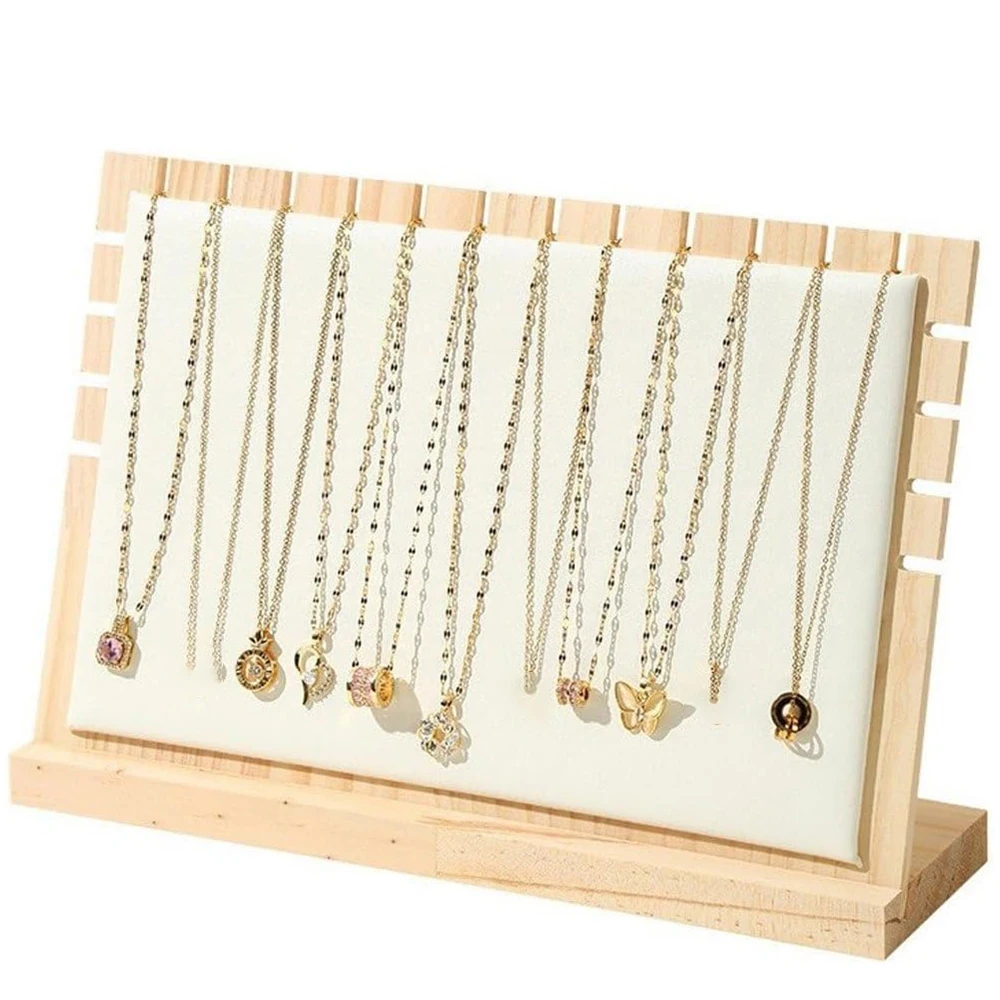 Necklace Display Stand Organizer Jewelry Bracelet Chain Necklace Holder Accessories Exhibit Necklaces Multifunctional