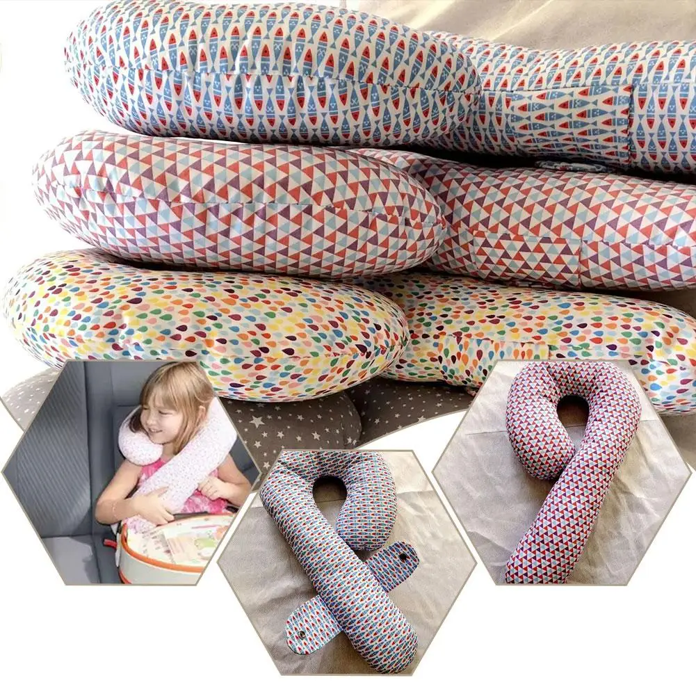 

Children Auto Car Seat Headrest Pad Neck Pillow Neck Pain - Cervical Support For Car/Office/Travel Vehicle Sleeping Artifac Z6Z9