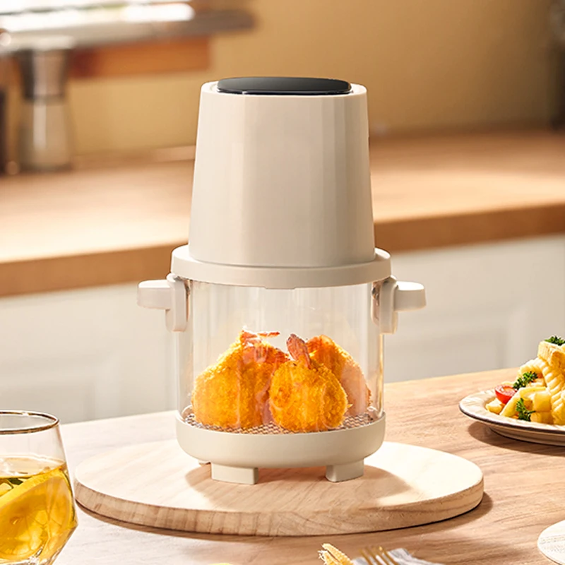 1.8L Home Mini Portable Visual Air Fryer Electric Fryers Oven Freshener Fry Oil Fry Airfryer Grill Hot Oils Airfrayr Pan Fray Ov