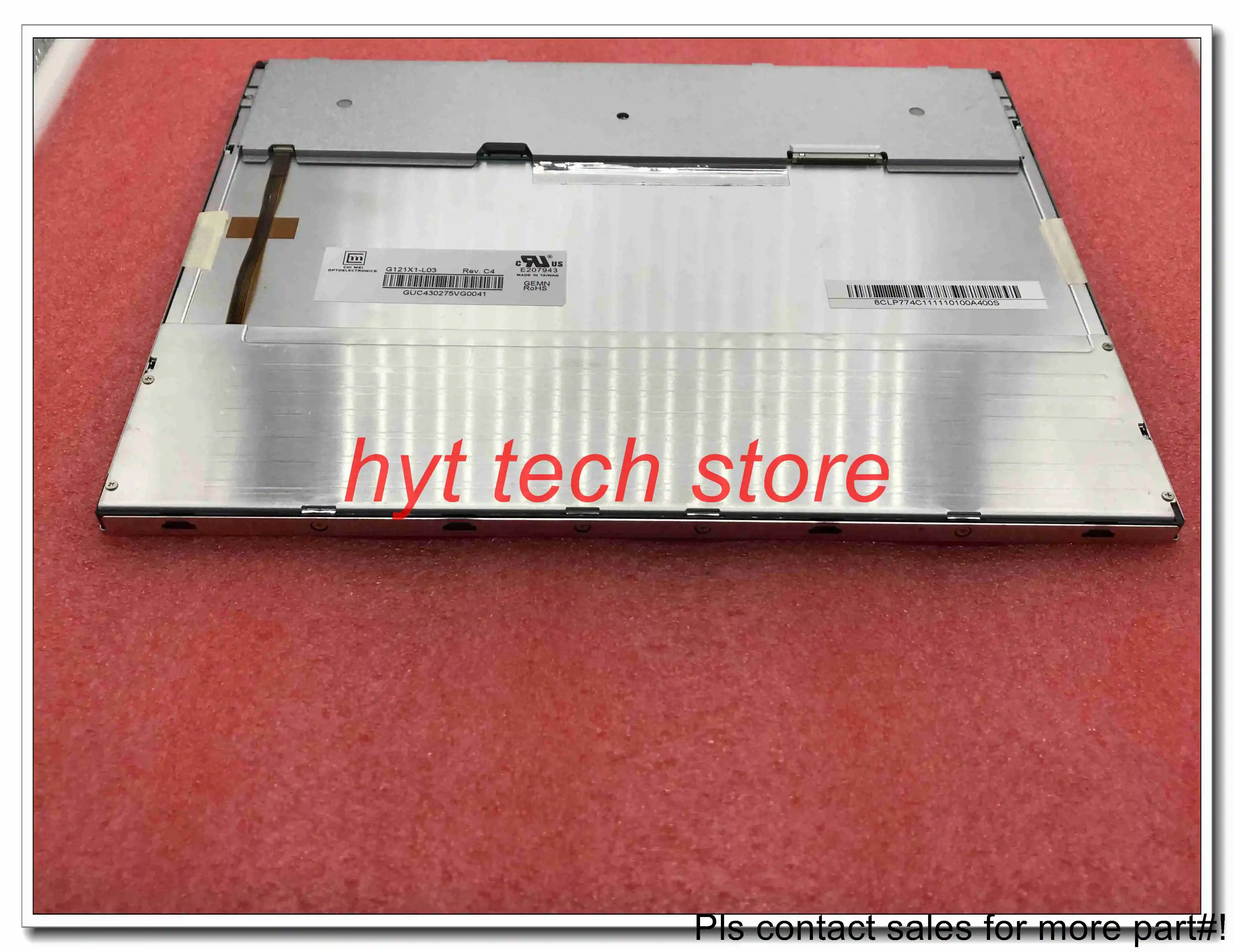 

Оригинальный ЖК-дисплей 12,1 дюйма G121X1-L03 G121X1-L04 1024*768, 100% протестирован, класс A+, перед отправкой