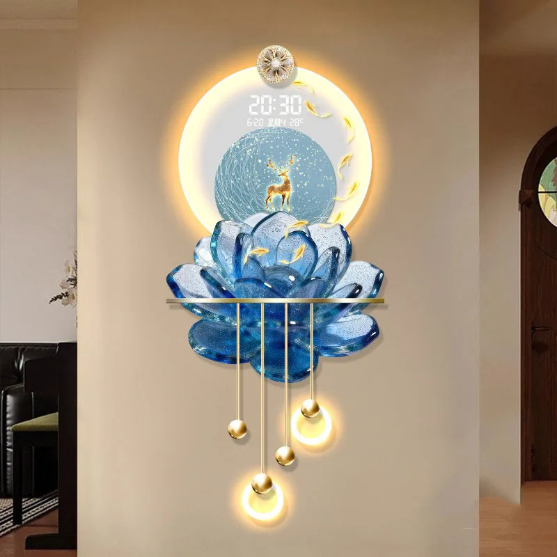 Modern Aesthetic Acrylic Wall Clock Nordic Art Silent Vintage Luxury Led Clocks Wall Design Fashion Saati Living Room Decoration