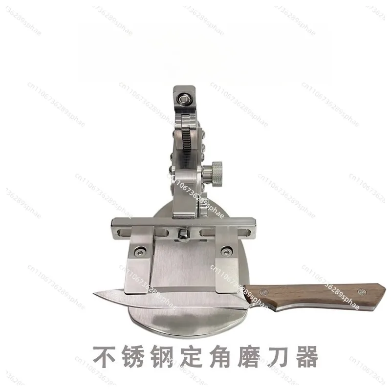 Professional All 304 Stainless Steel Fixed Angle Knife Sharpener High-End High Precision Blade Edge Sharpening Machine