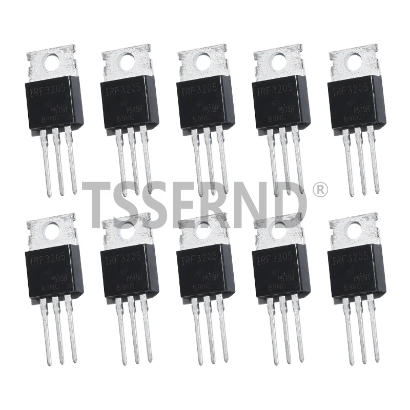 20pcs New original IRF3205 IRF3205PBF MOSFET MOSFT 55V 98A 8mOhm 97.3nC TO-220