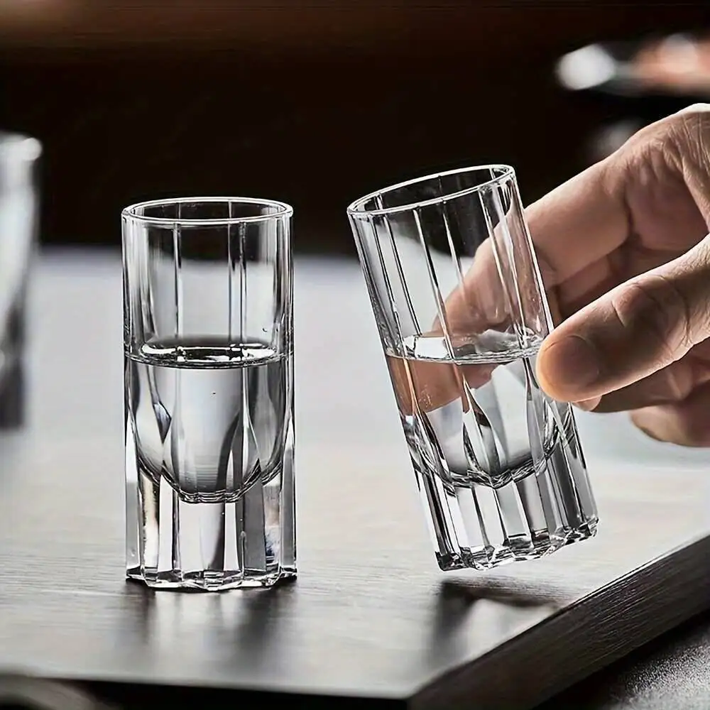 30ml Crystal Shot Glass Set (Whiskey & Tequila) 6