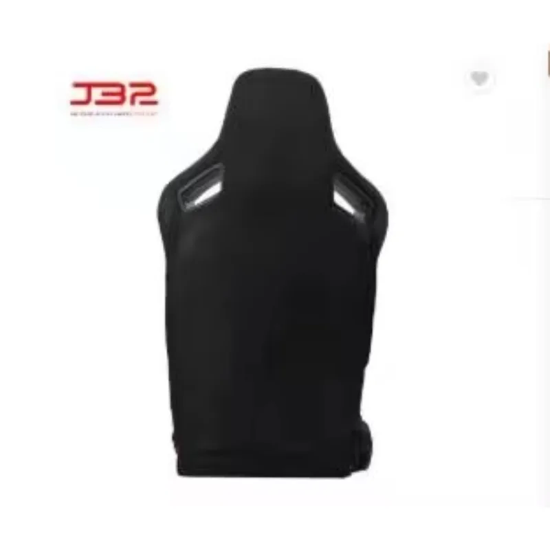1074 Red PVC Leather Universal Vehicle Slider Simulator Gaming Station Adjustable Sim Bucket Racing Seats
