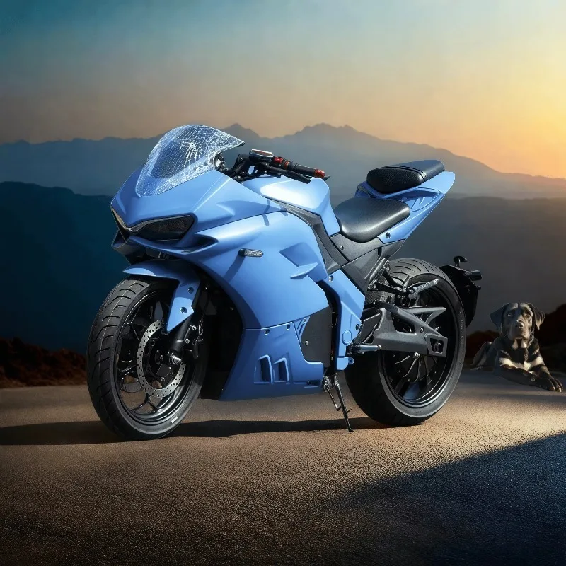 Zuimi Sepeda Motor Listrik Off-Road Bertenaga Tinggi 10000W Jarak Jauh 200KM/H Moped Dengan Rem Cakram Moto Electrica Sport Motorc