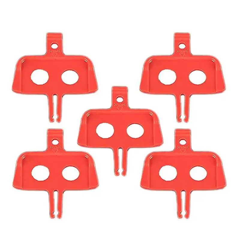 5Pcs/lot MTBBike Hydraulic Disc Brake Pads Spacer Instert Bicycle Brake Caliper Pad Washer Mountain Disc Brake Piston Retainer