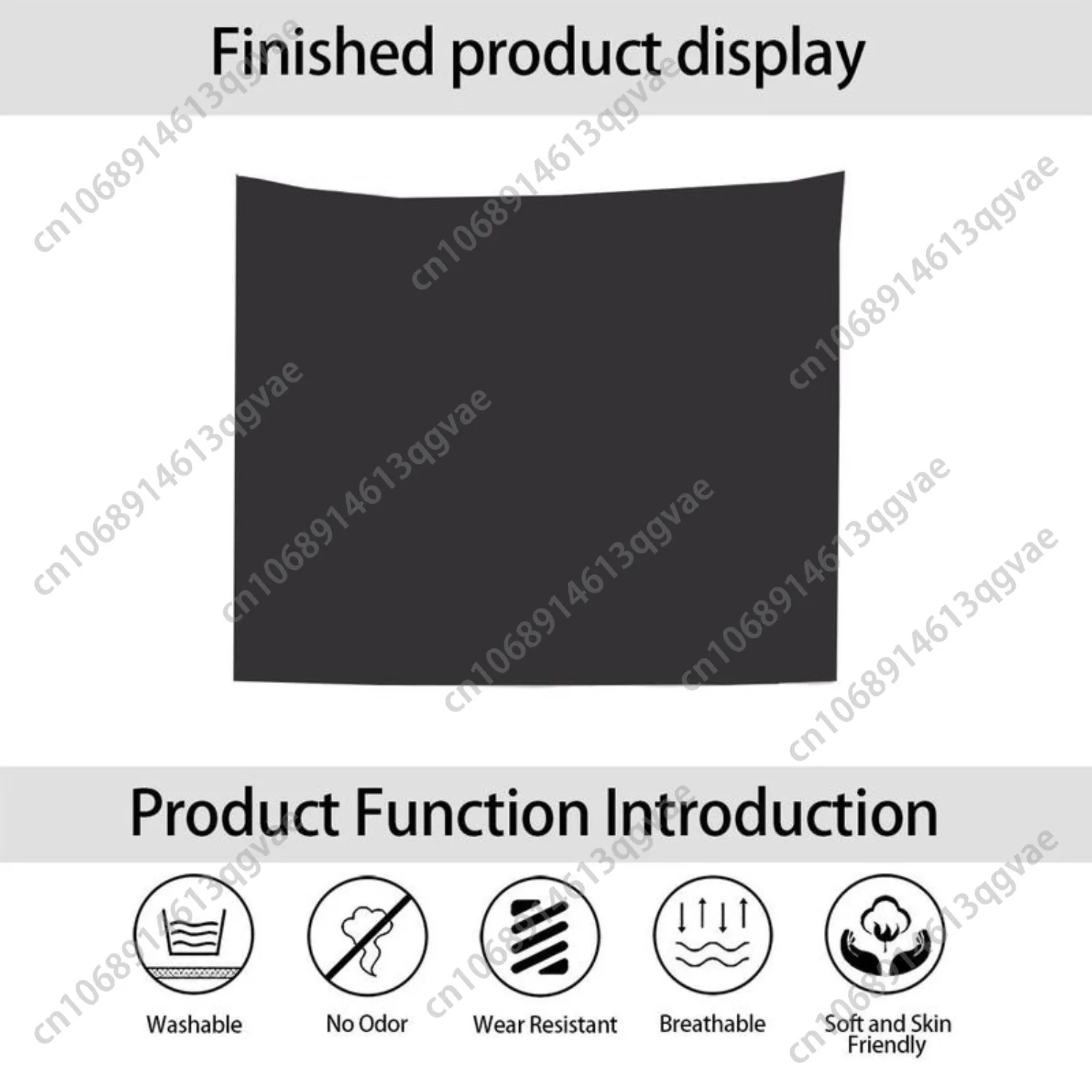 TREN TWINS Flag Tapestry Wall Decor Fan Small for Room Indoor Decor Ornaments Celebrity Banners Lightweight Custom Decoration