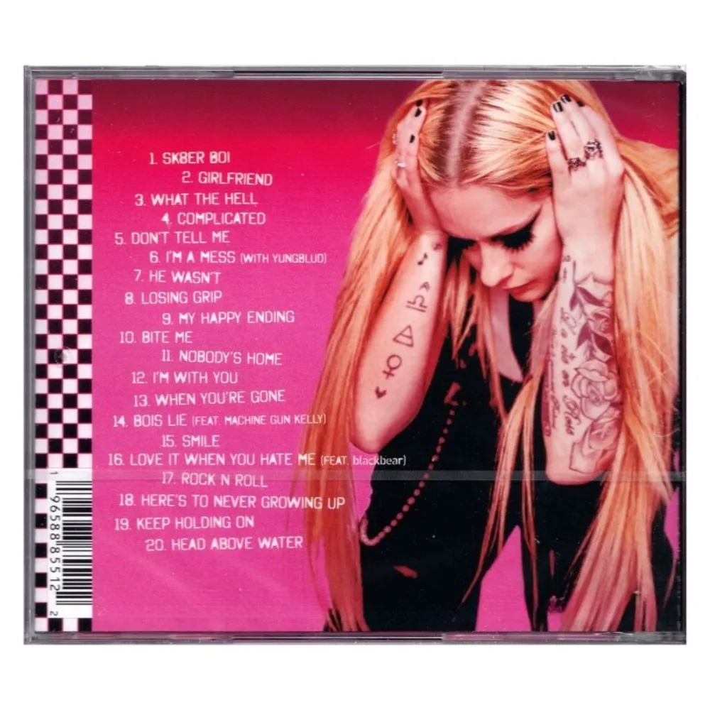 Avril Lavigne GREATEST HITS CD - أنثى البوب بانك المميزة مع غناء حيوي لمحبي وجمعها