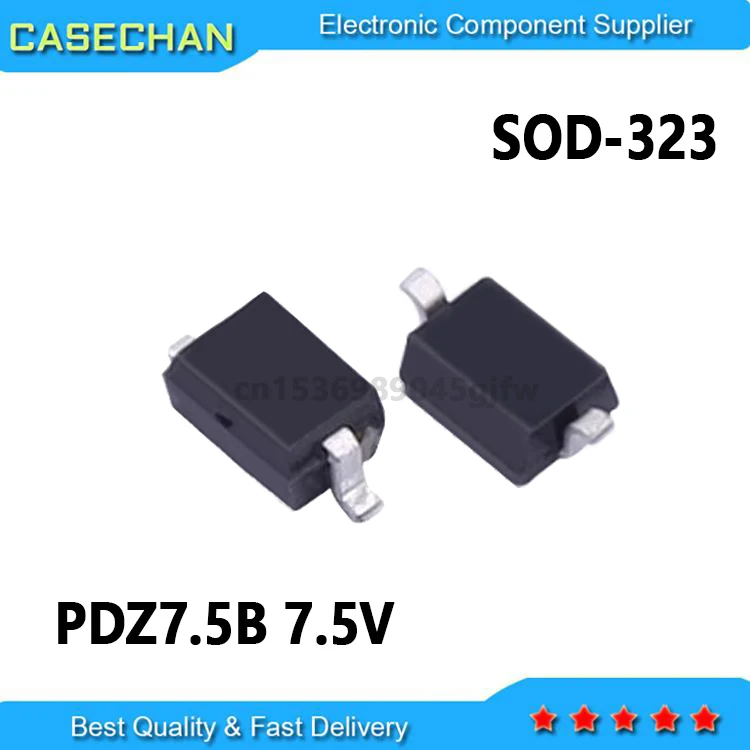1PCS New and Original " ZC "  SOD323  PDZ7.5B 7.5V