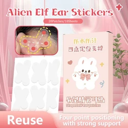 20 Pcs/Box Butterfly Shaped Ear Corrector Elf Ear Stickers Ear Supporters Self Adhesive Cosmetic Ear Stickers Women Makeup Tools