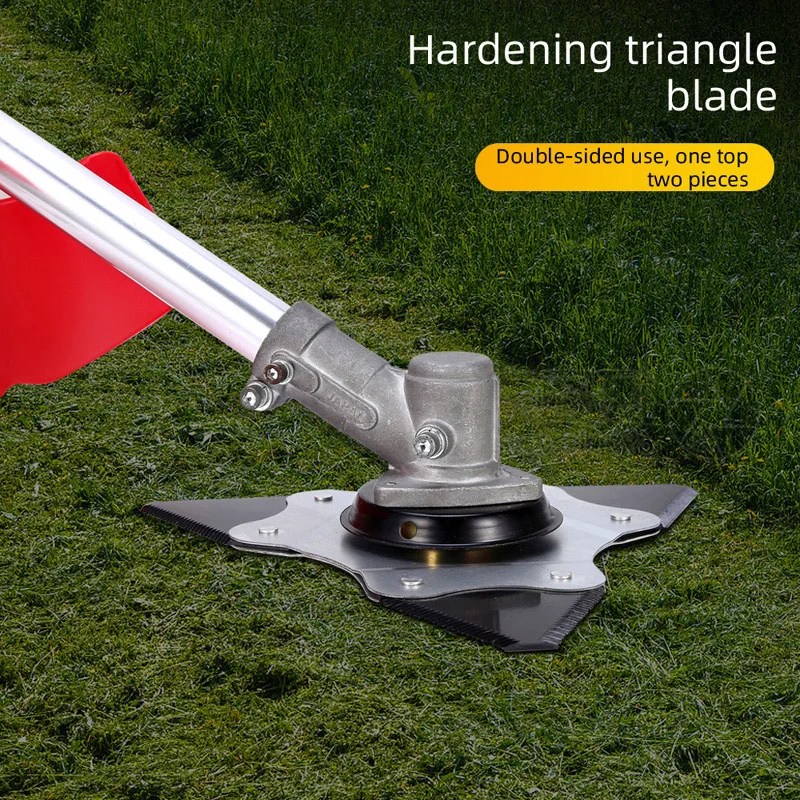 Косилка MICROGUO с треугольным лезвием M1 Дюймовая режущая головка для кошения газонов, болтов и толстых ветвей. Садовый инструмент.