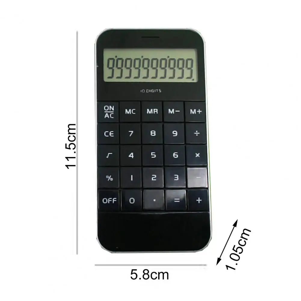 Mini Calculator Precision Universal Battery Powered Accounting Tools Portable Mini Pocket Electronic Digit Calculator for Office