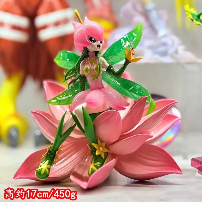 

Фигурка Digimon Lilimon 17 см из ПВХ-милые девушки, модель статуи, кукла для коллекции и украшения стола, идеальная игрушка в подарок на день рождения
