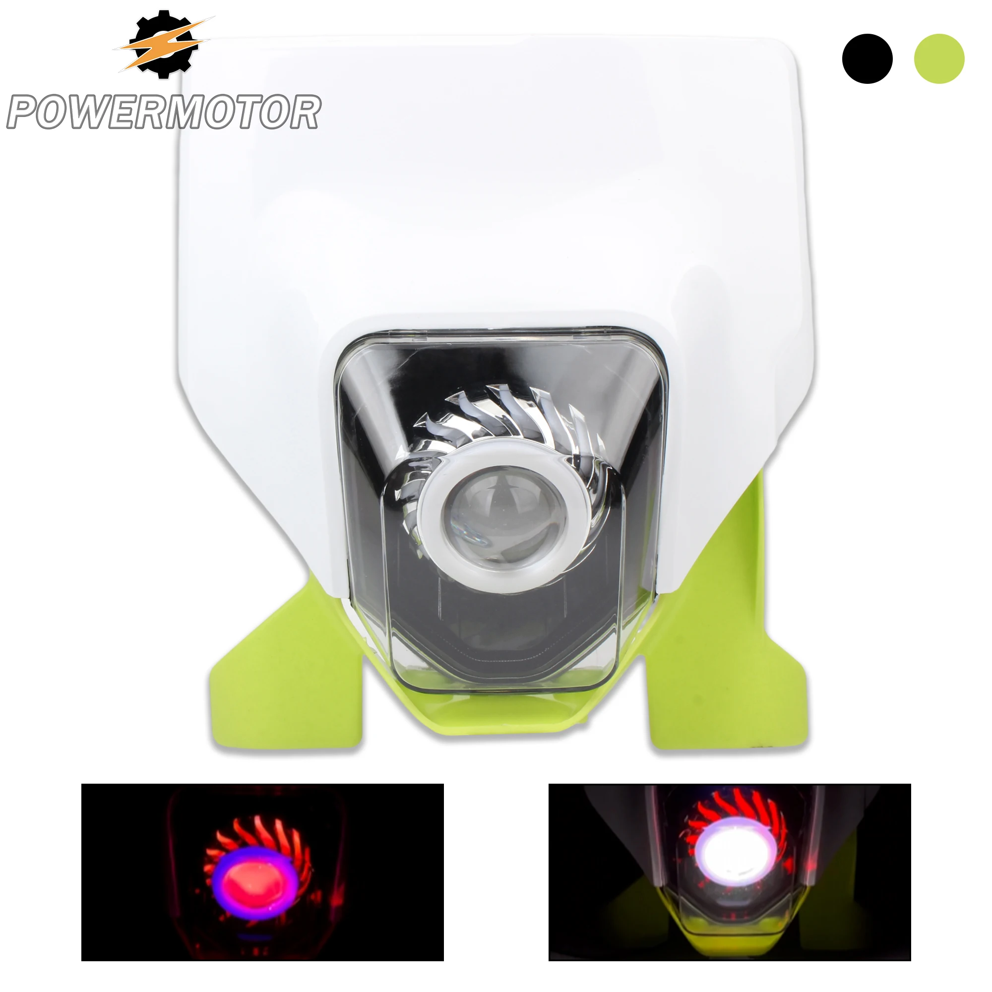 

DirtBike Motorcycle Headlight LED Assembly for Husqvarna FC FE TC TE 125 300 300i 250 450 700 Motoland BSE Motocross HeadLamp