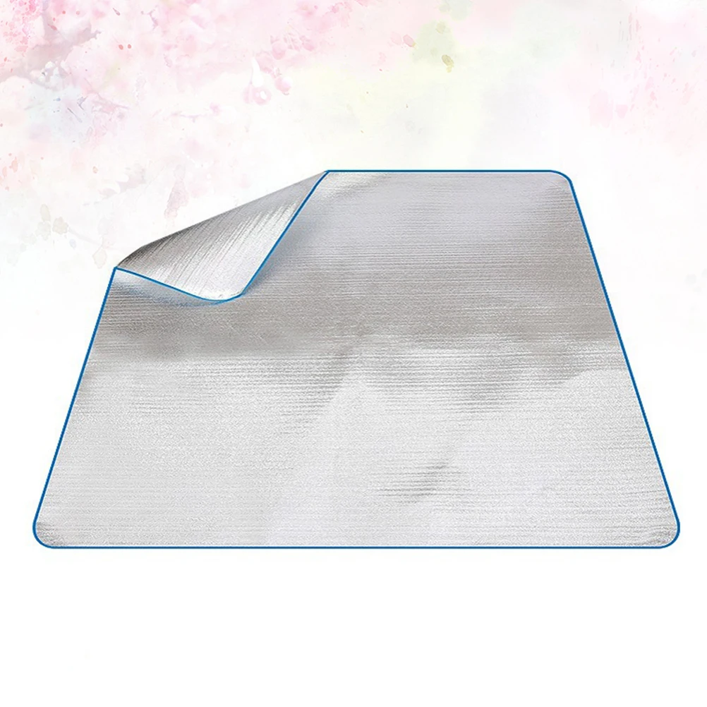 

Double Sided Camping Picnic Mat Waterproof Aluminum Film Eva Outdoor Portable Cushion 220x220cm Moisture Proof