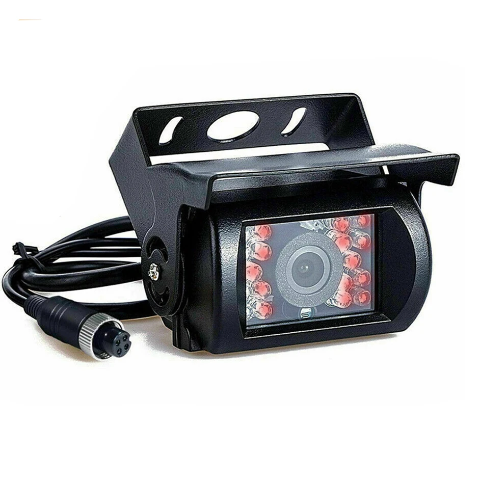 QXNY Infrared  AHD720P Backup Camera Vision Rear View Reverse Waterproof for Vehicle Truck Bus Van Rv  Parking Record Monitor