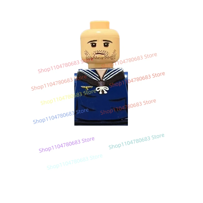 MOC Third-party New Military Dolls with Expressions DeHai War Navy Toy Building Blocks Gift Ornaments