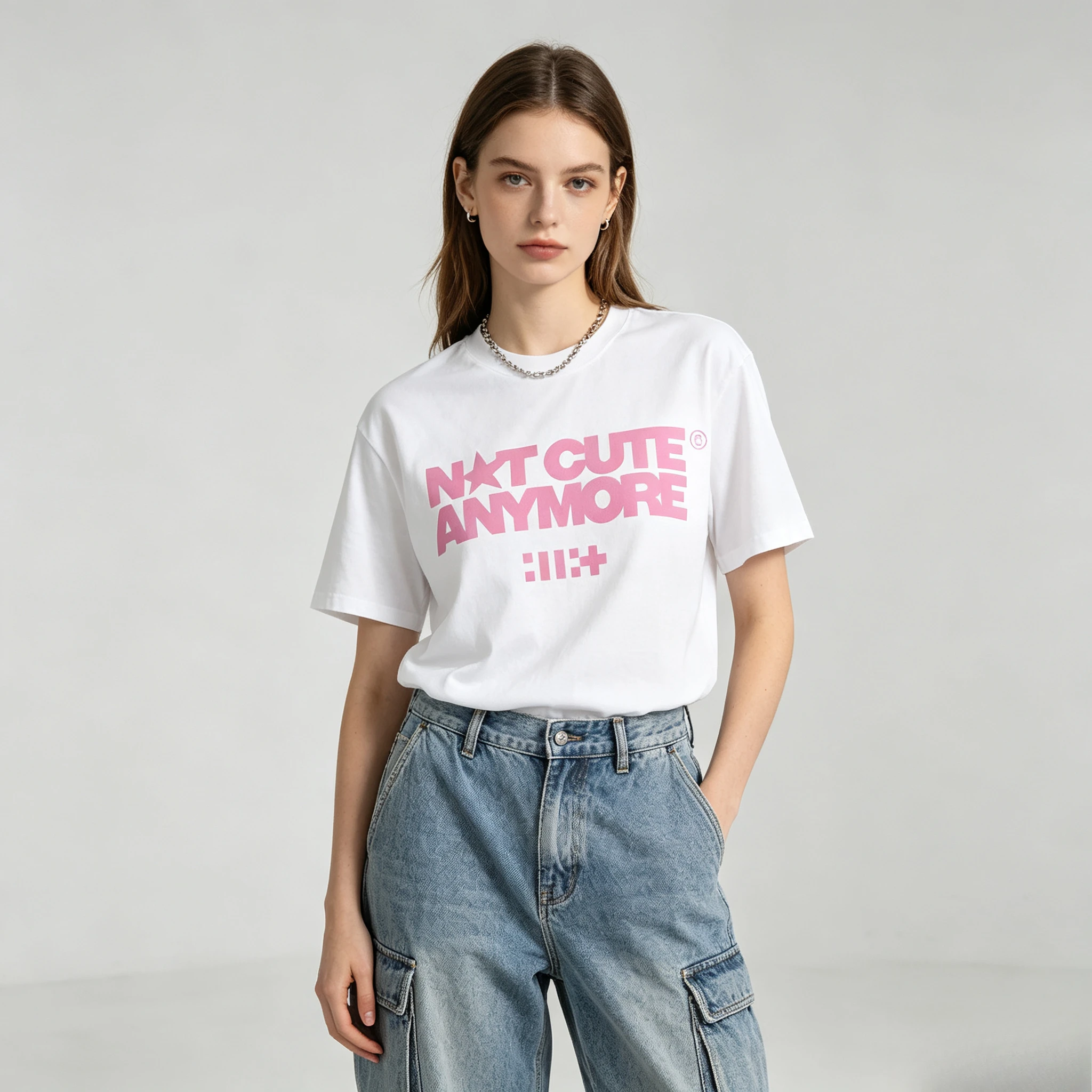 2026 Summer ILLIT Not Cute Anymore Album T Shirts ILLIT Girl Band T-shirt Korean Fashion Women Men Fashion Harajuku Kawaii Y2k