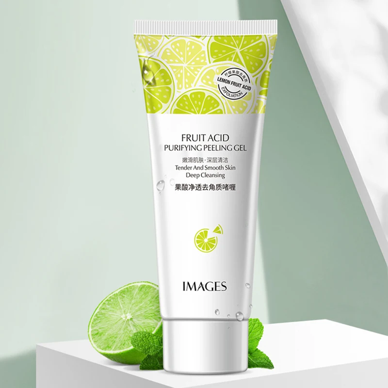 Exfoliating Facial Cleanser Fruit Acid Foam Cleansing Moisture Anti Acne Control Oil Nicotinamide Facial Gel Korean Cosmetics