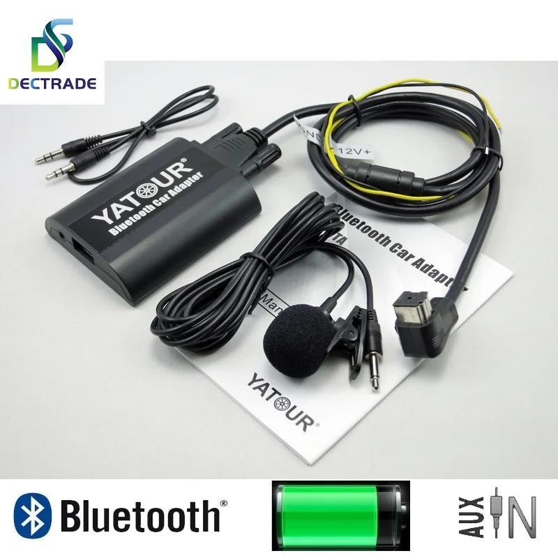 Yatour BTA Hi-Fi Bluetooth Adapter with Phone Call Hands Free Kit
