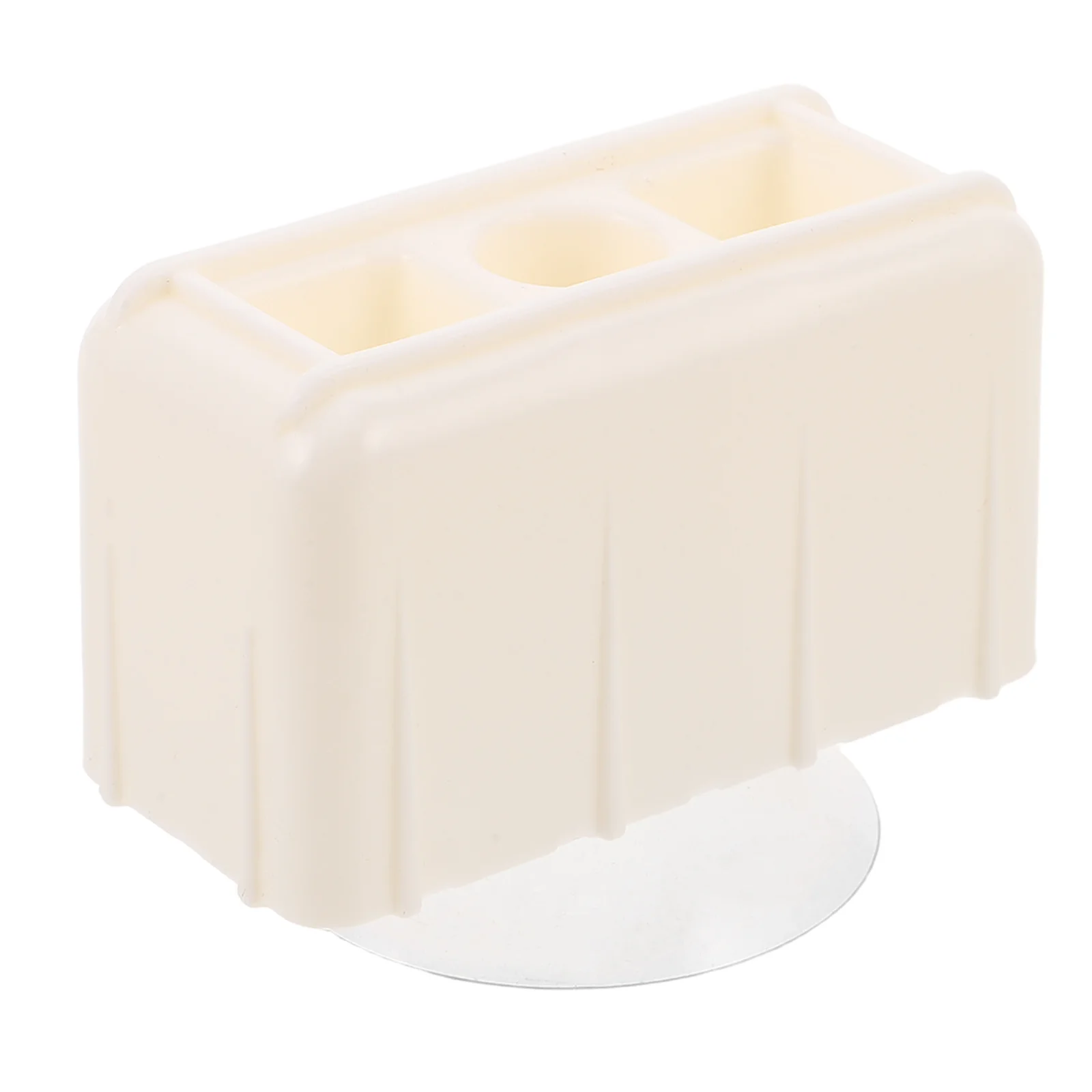 Base per box per bambini Fissatore con fibbia Stabilizzatore in plastica antiscivolo Parte di ricambio Supporto per box da pavimento per cancello per bambini Supporto per aspirazione