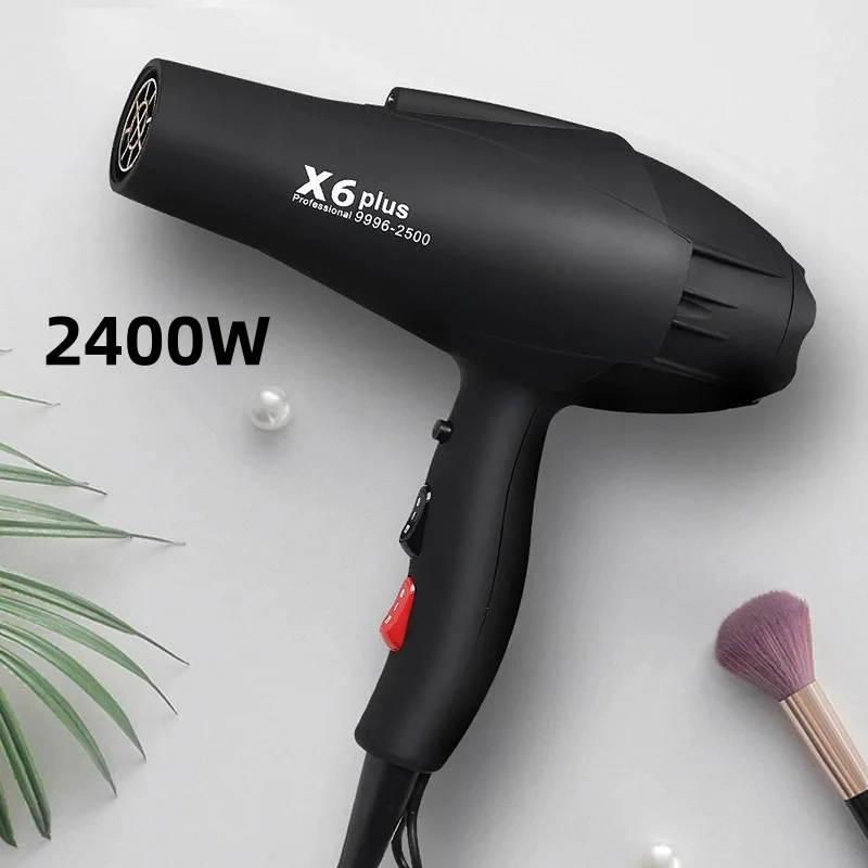 T-Shape Powerful Hair Dryer Strong Wind Dual Voltage 110V 220V Ionic Blow Dryer Professional Barber Salon & Household Quick Dry