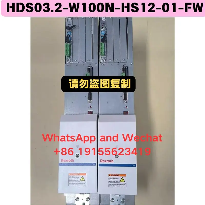 Used HDS03.2-W100N-HS12-01-FW Driver Functional test OK Fast delivery