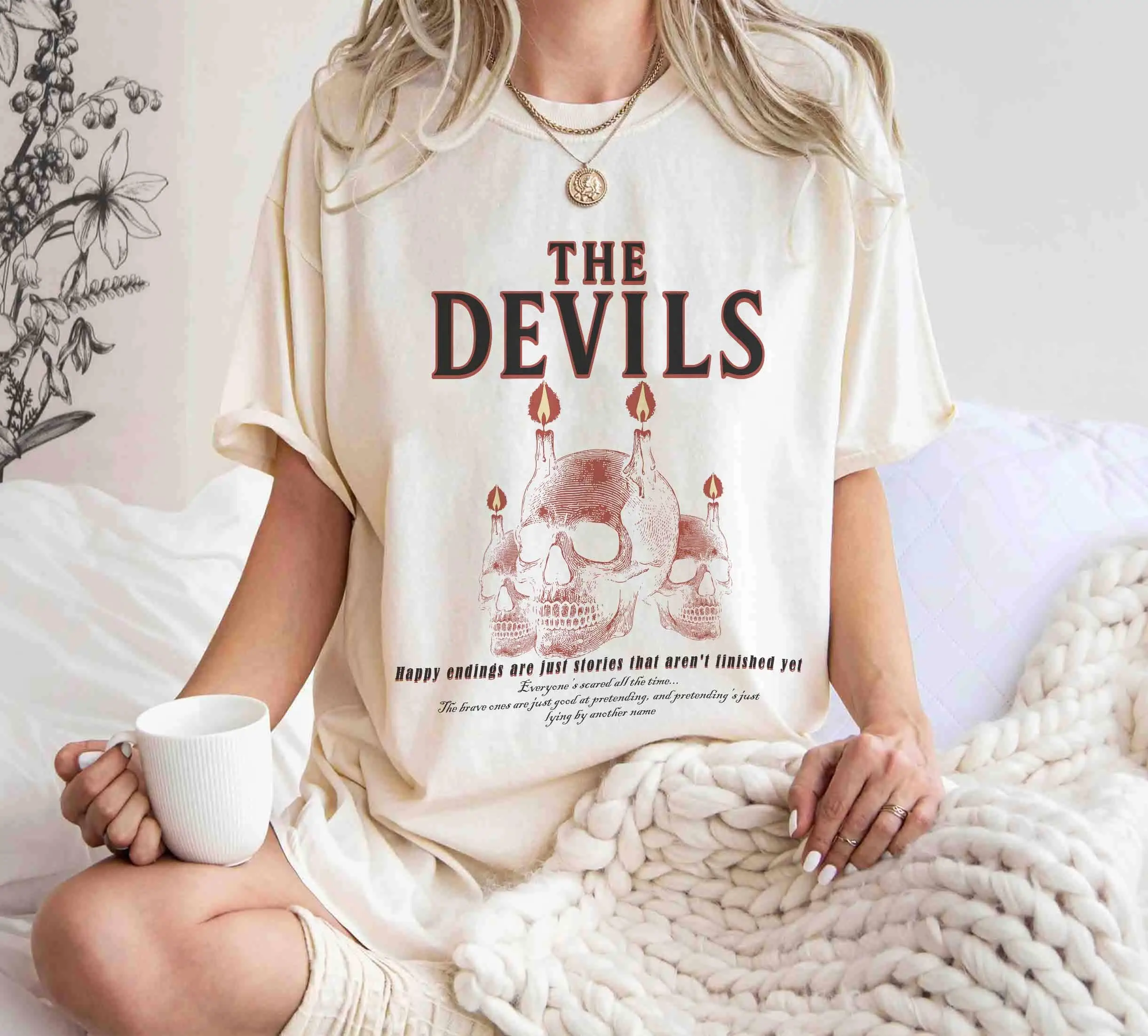 The Devils Shirt, Inspired By Joe, Bookish Shirt, Book Lover Gift, Comfort Shirt Gift Tee T-shirt