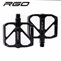 RGO Ultra Light Bicycle Pedal Sealing Bearing Aluminum Alloy Anti slip Mountain Bicycle BMX Road Bicycle Pedal Accessories