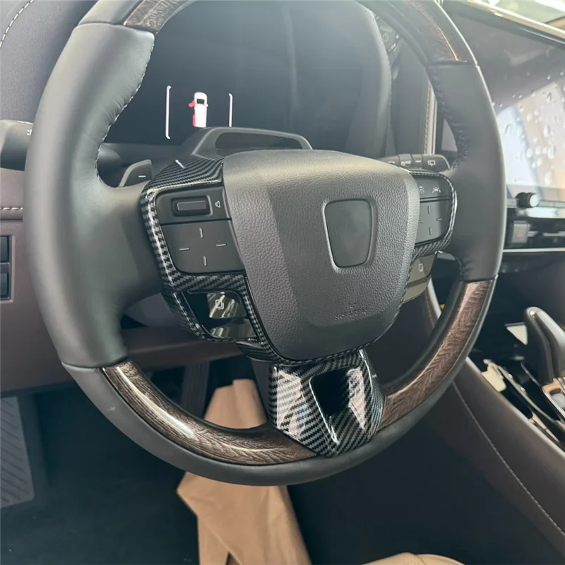 

Автомобильный чехол на руль, накладка для Toyota Camry 2024 2025, аксессуары из углеродного волокна
