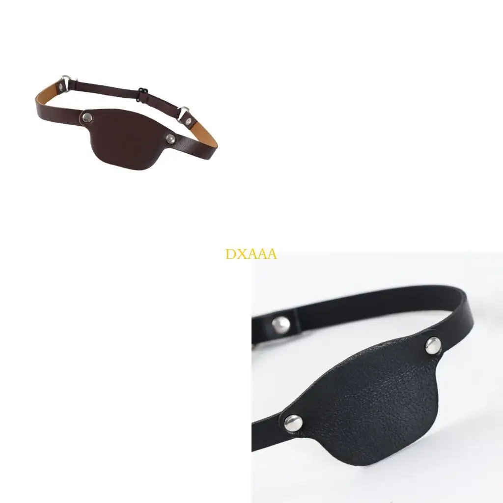 DXAA Vintage Leather Cover Covers Accessoires cosplay médiéval pour hommes Halloween